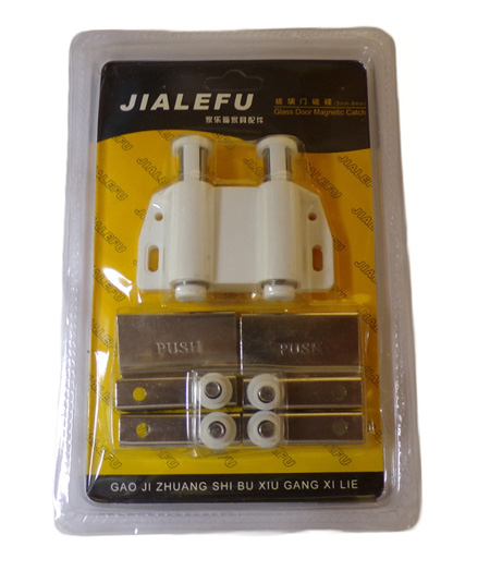 PIVOT HINGES SET DOUBLE WHITE