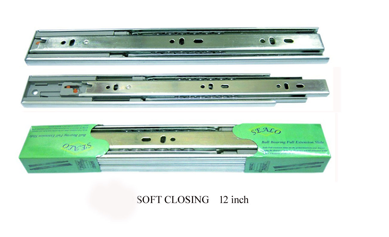 SOFT CLOSING FULL EXTENSION 12 Inch
