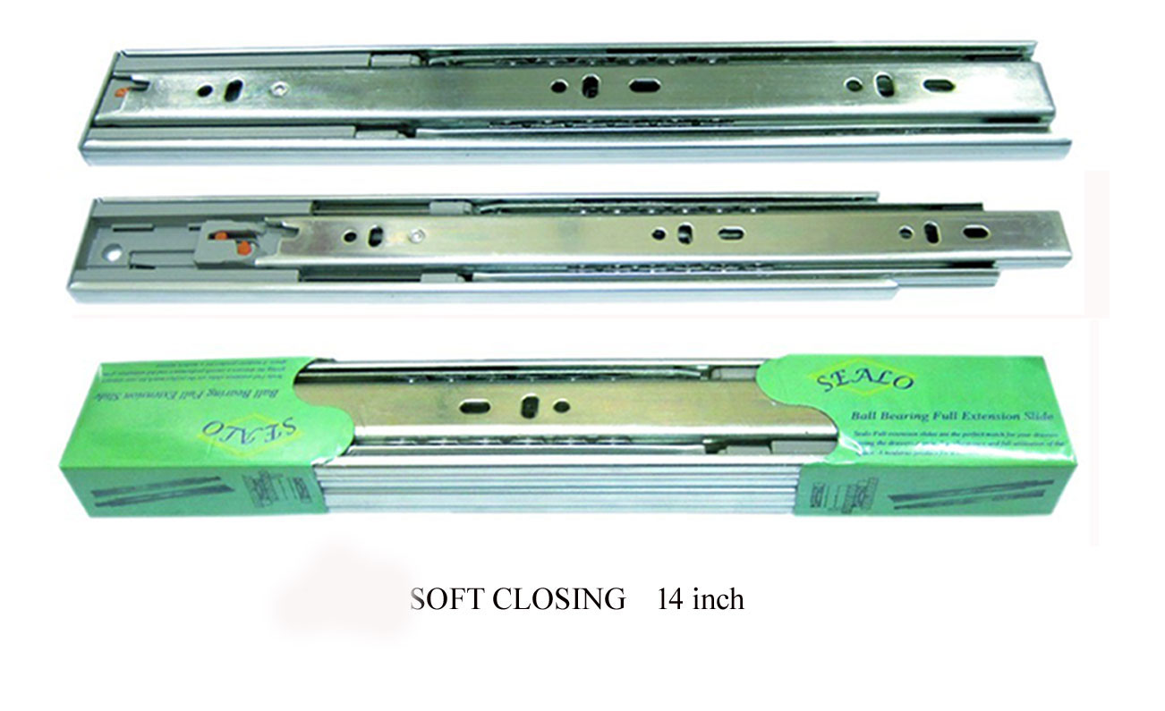 SOFT CLOSING FULL EXTENSION 14 Inch