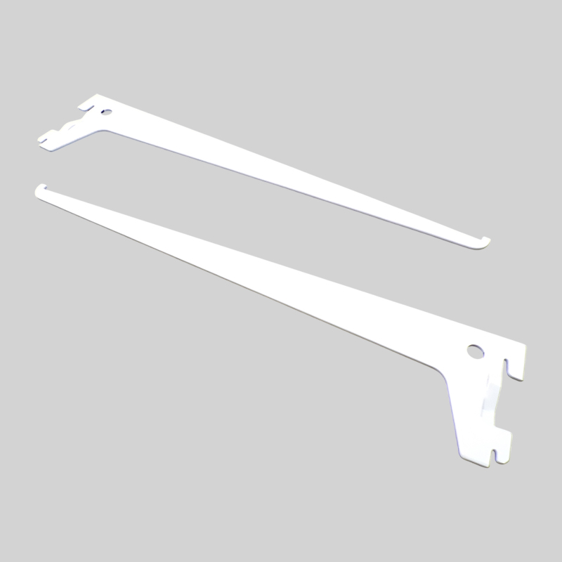 SHELF BRACKET SINGLE WHITE ES 15 CM CA76
