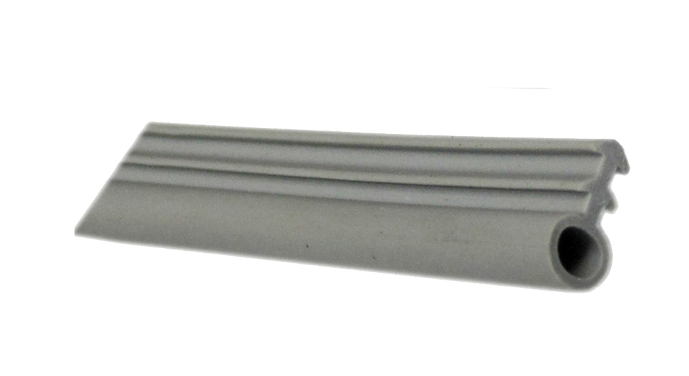 PVC SOFT DOOR SEAL ROUND GREY 6MM 100MTR