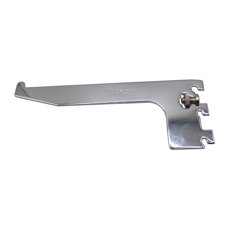 SHELF BRACKET SINGLE CHROME 350MM