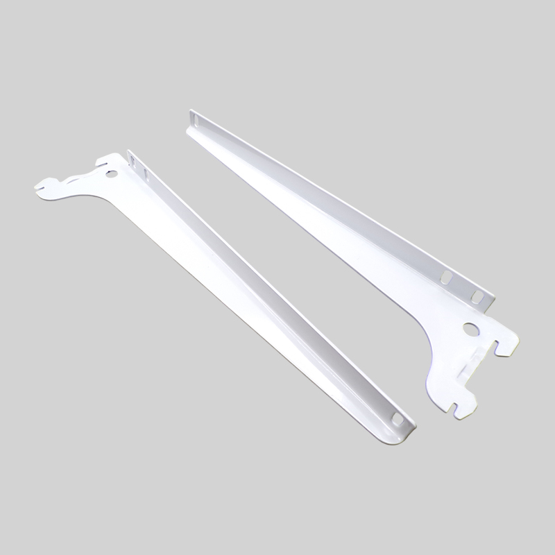 SHELF BRACKET LEFT-RIGHT WHITE 28CM CA76