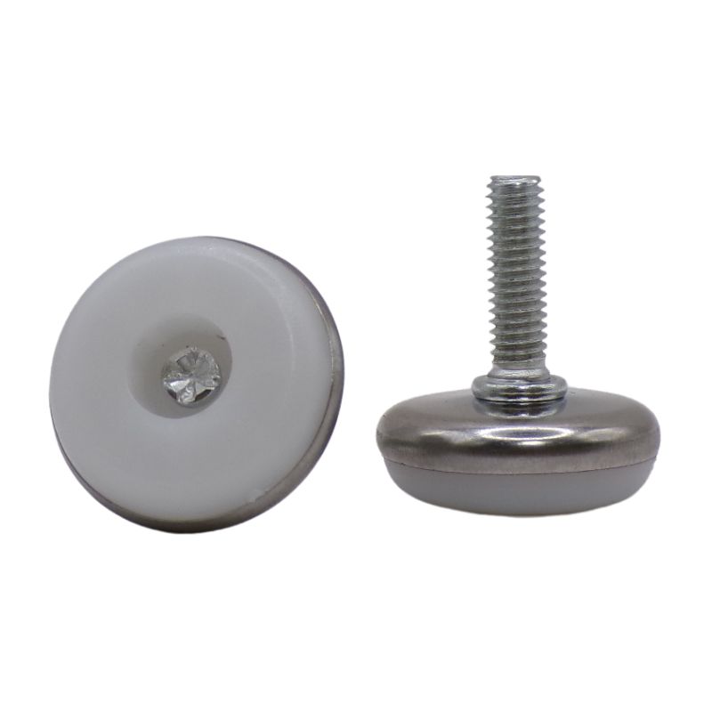 FEET REGULATOR WHITE M6 X 20MM