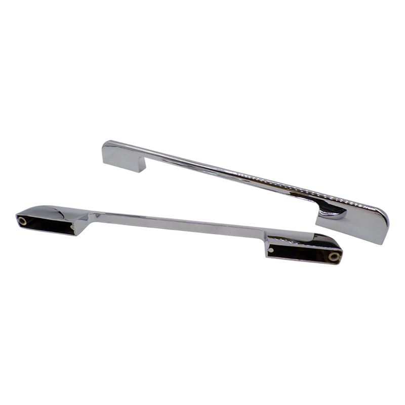 METAL FLAT D HANDLE ZA LC25 CHROME 224MM