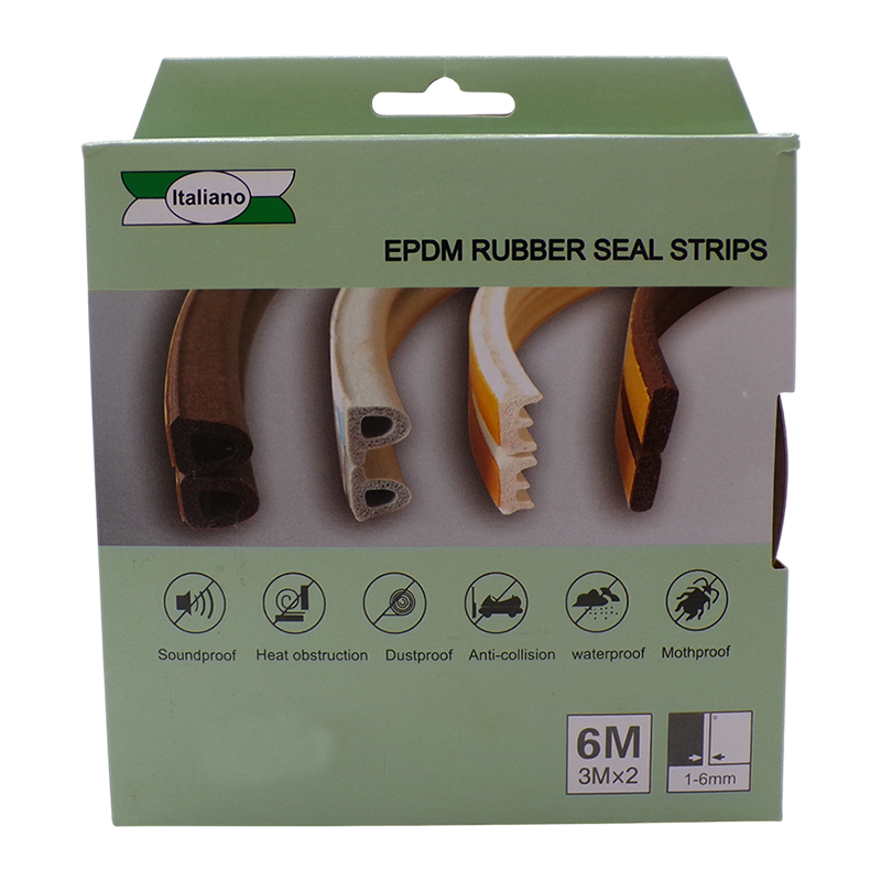 WINDOW RUBBER SEAL TYPE D WHITE