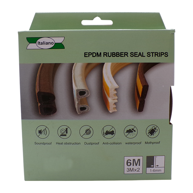 WINDOW RUBBER SEAL TYPE E BLACK